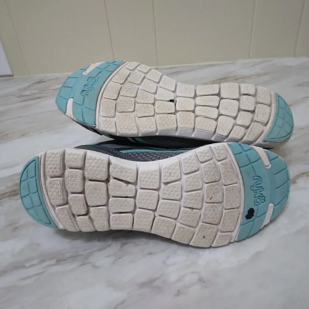 RYKA | Aries SMW Training Shoes Gray/ Teal | Size 9.5M